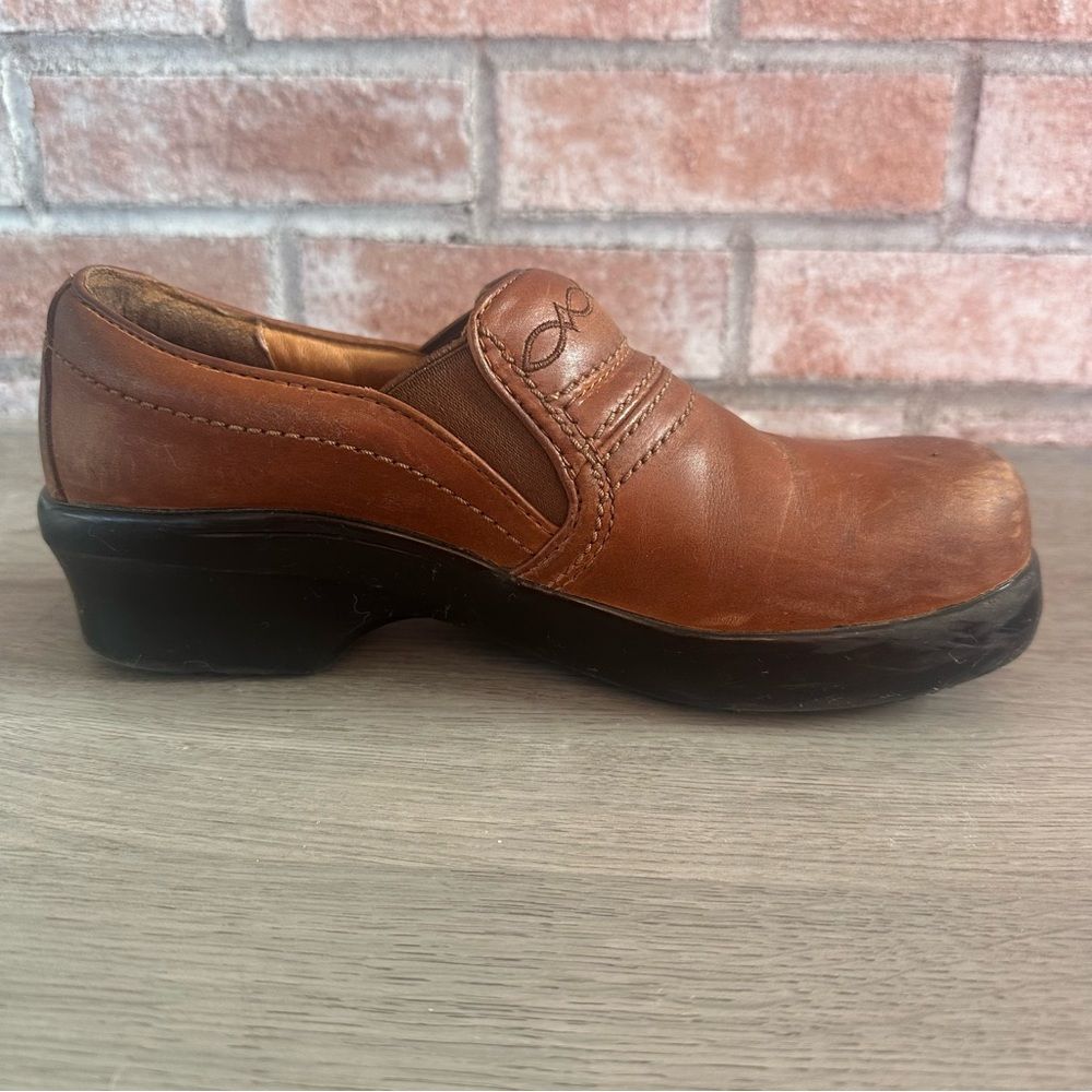 Ariat Expert Safety Leather Clogs Composite Toe Women’s 8 Tan Work - Picture 4 of 9
